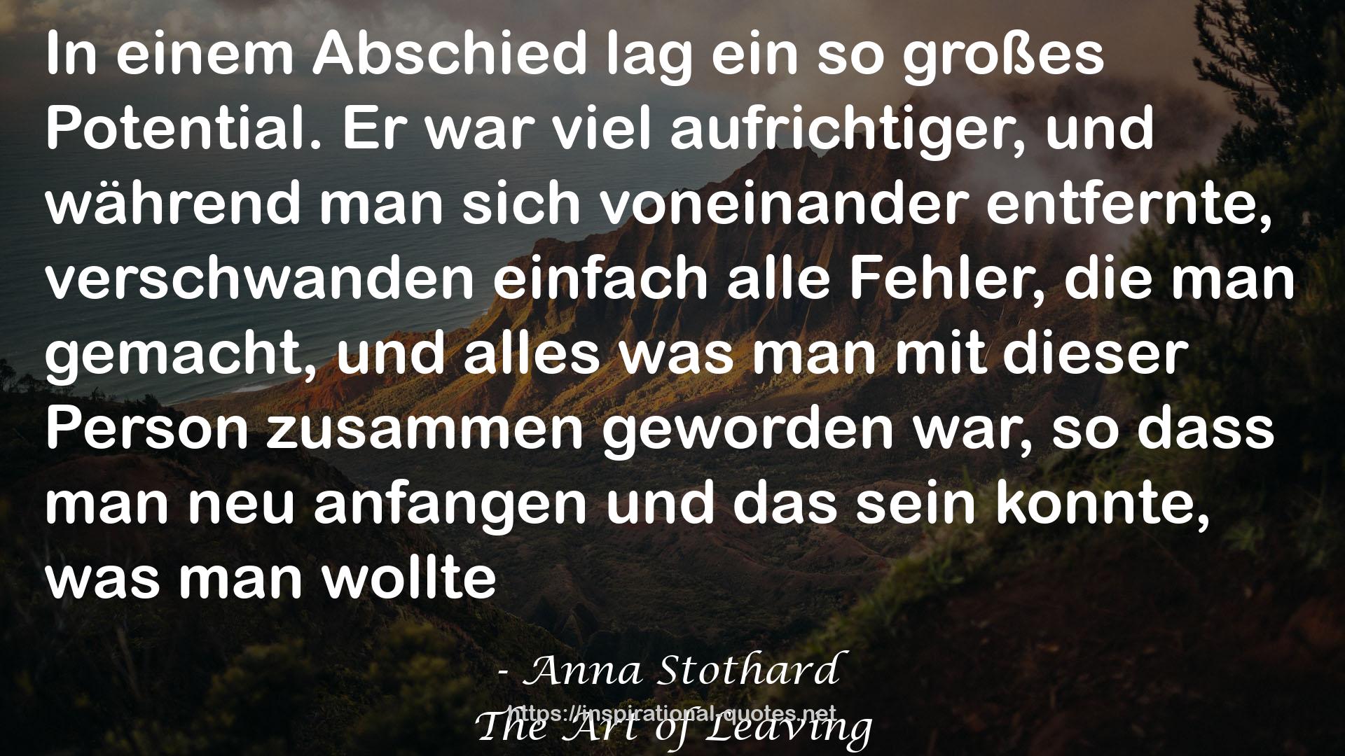 Anna Stothard QUOTES