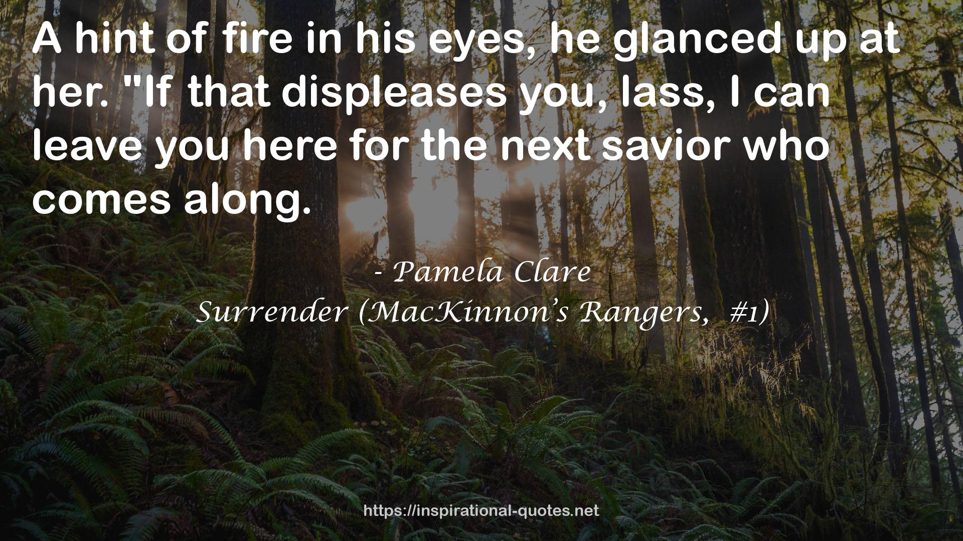 Pamela Clare QUOTES