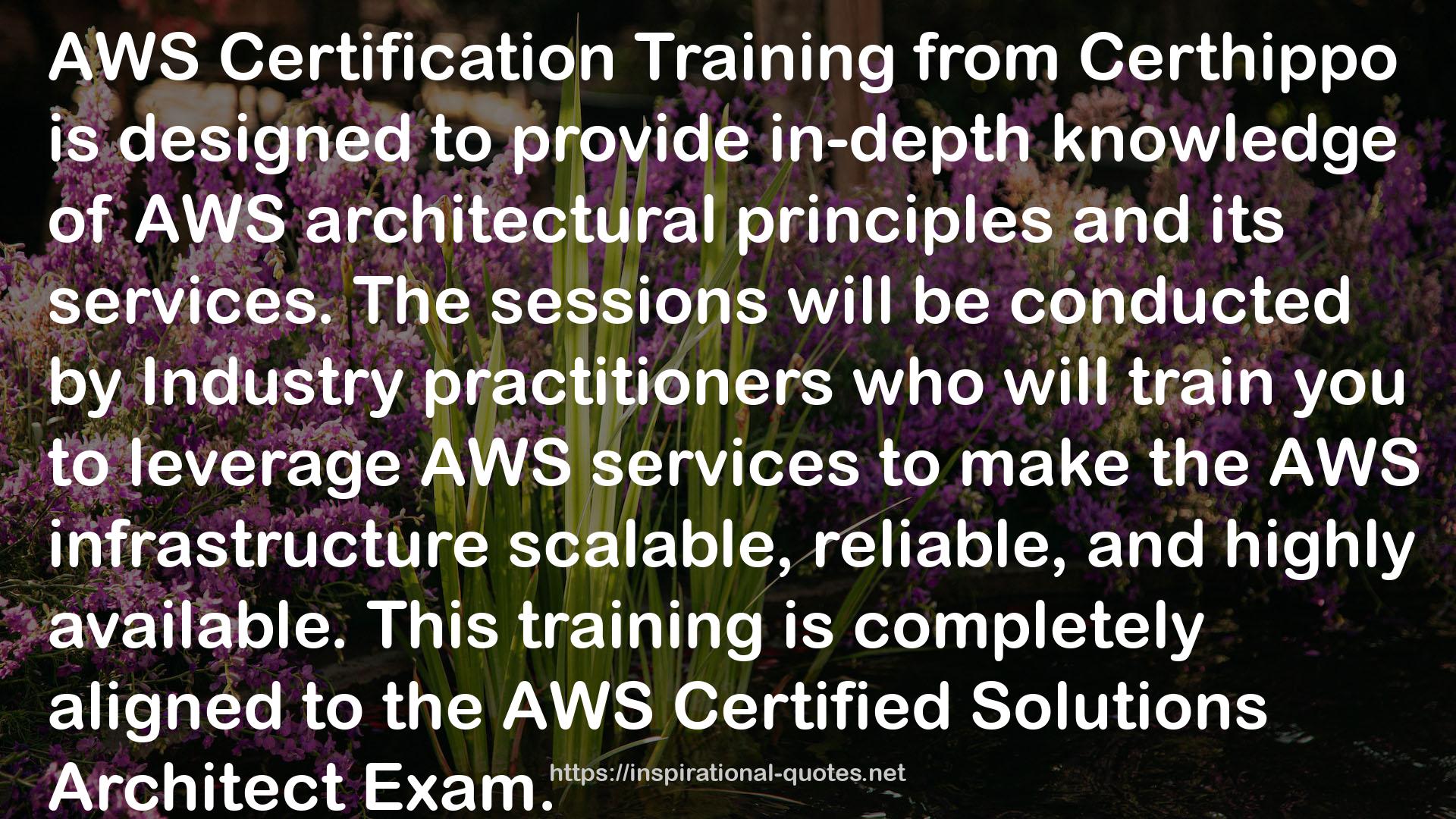 IT and Certification QUOTES
