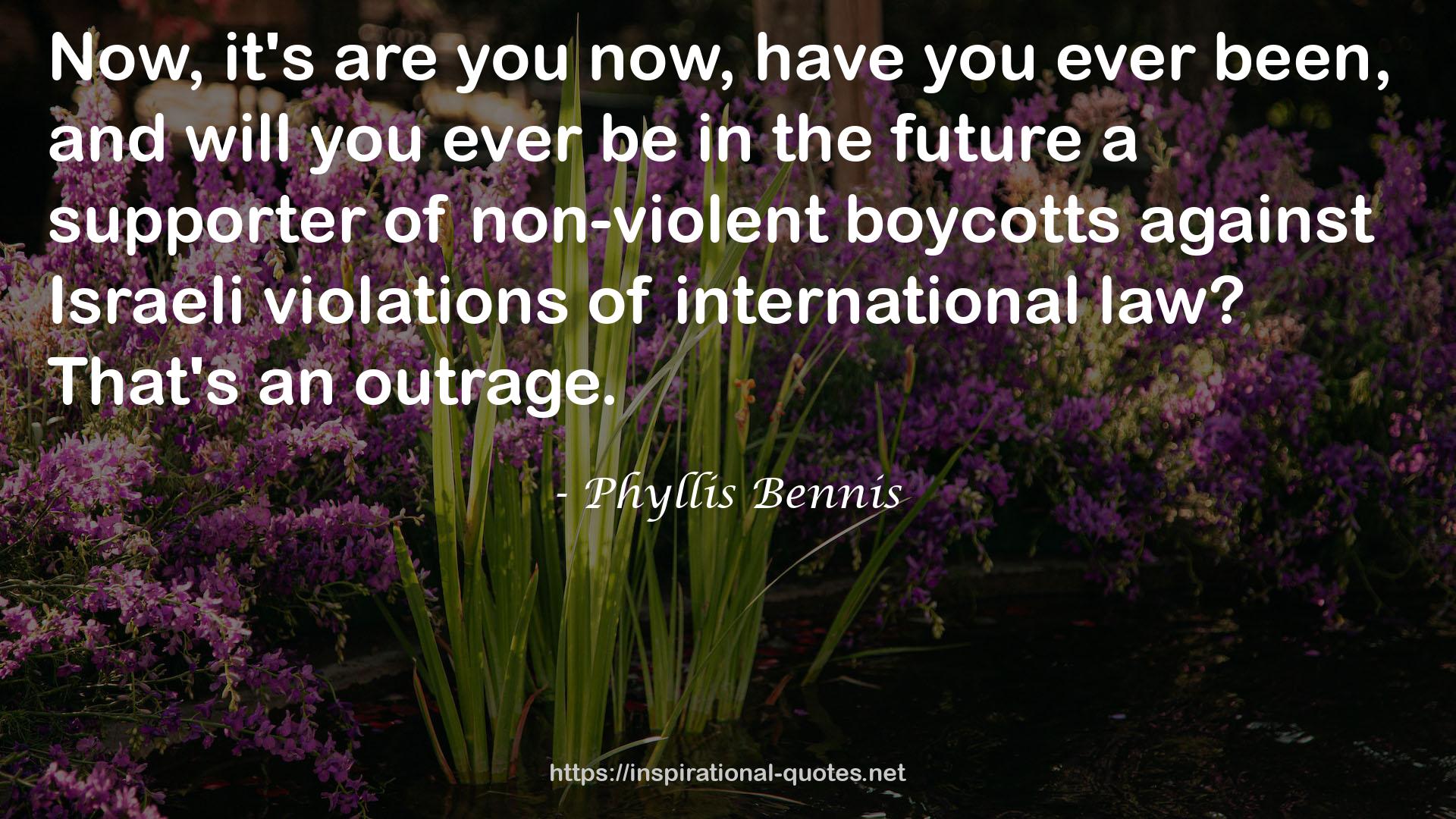 Phyllis Bennis QUOTES