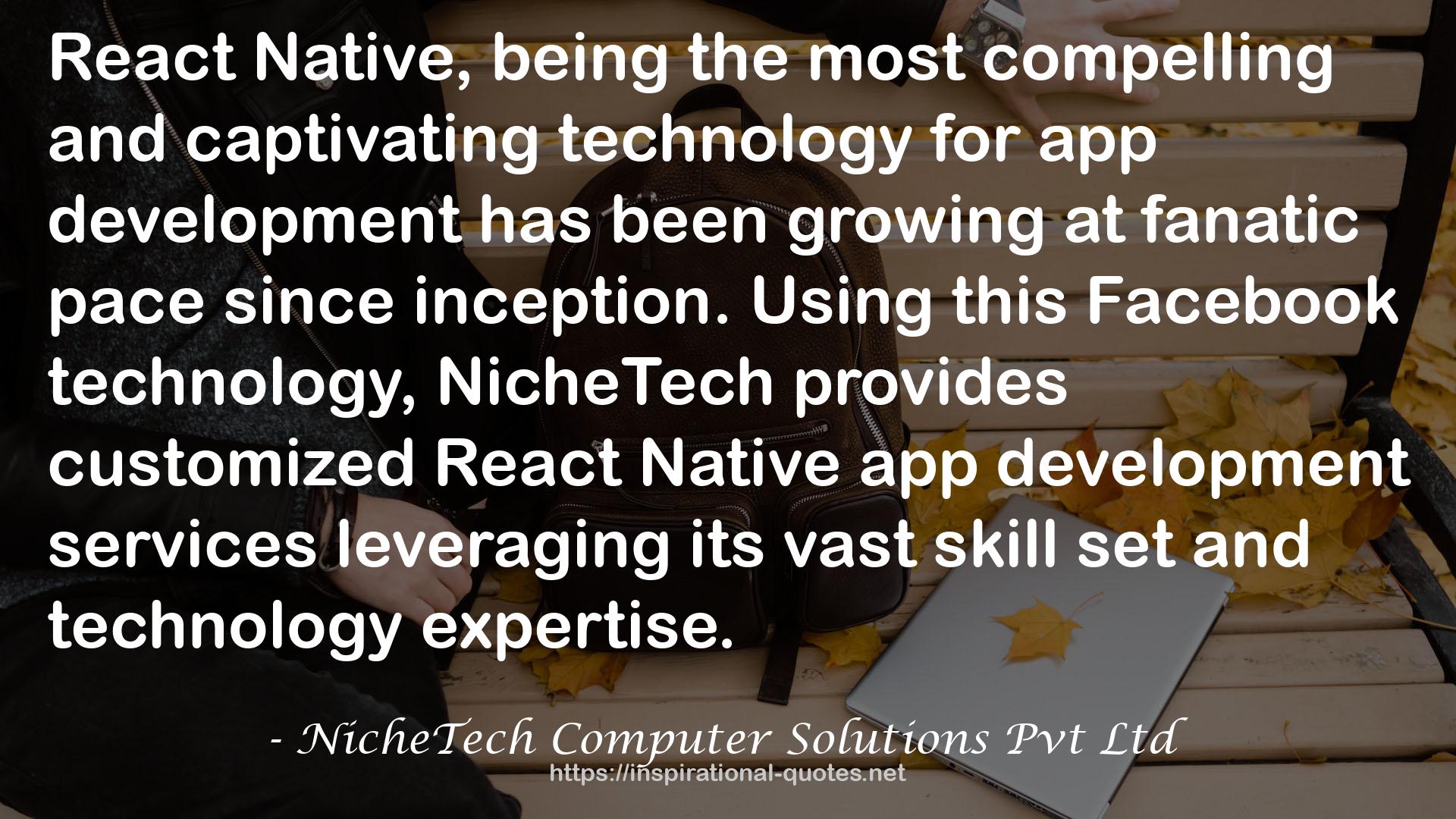 NicheTech Computer Solutions Pvt Ltd QUOTES