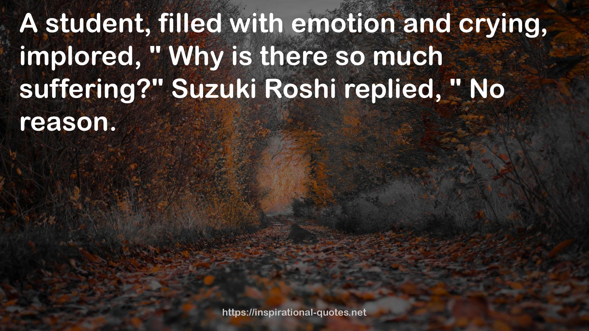 Suzuki Roshi  QUOTES