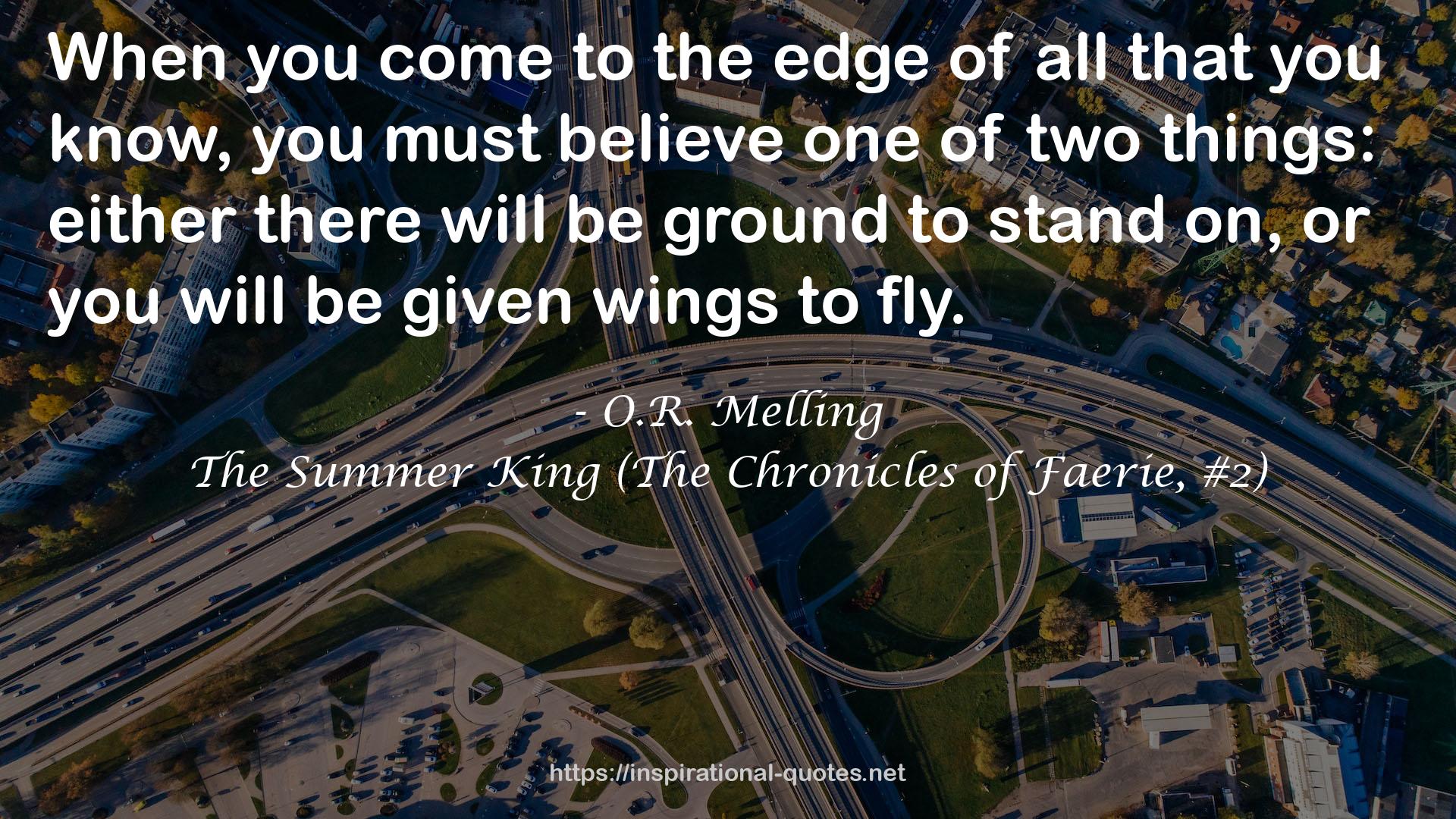O.R. Melling QUOTES
