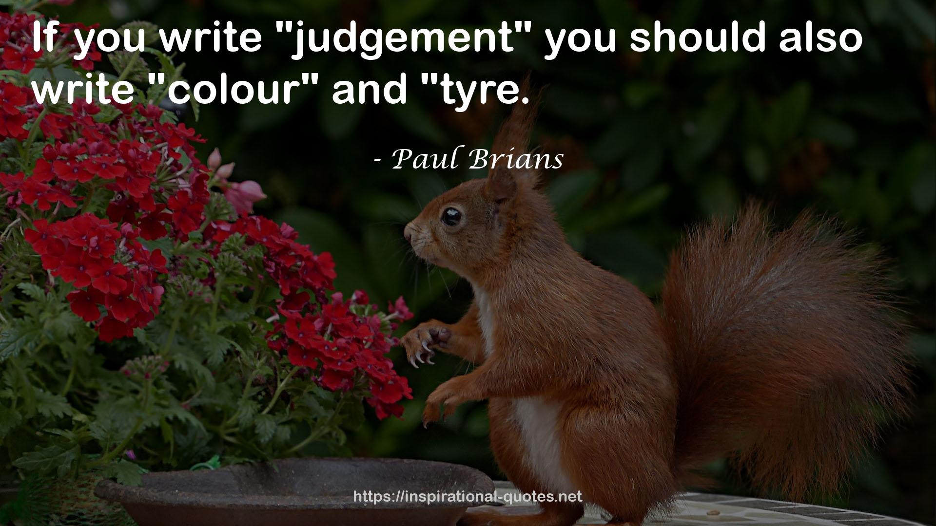 Paul Brians QUOTES