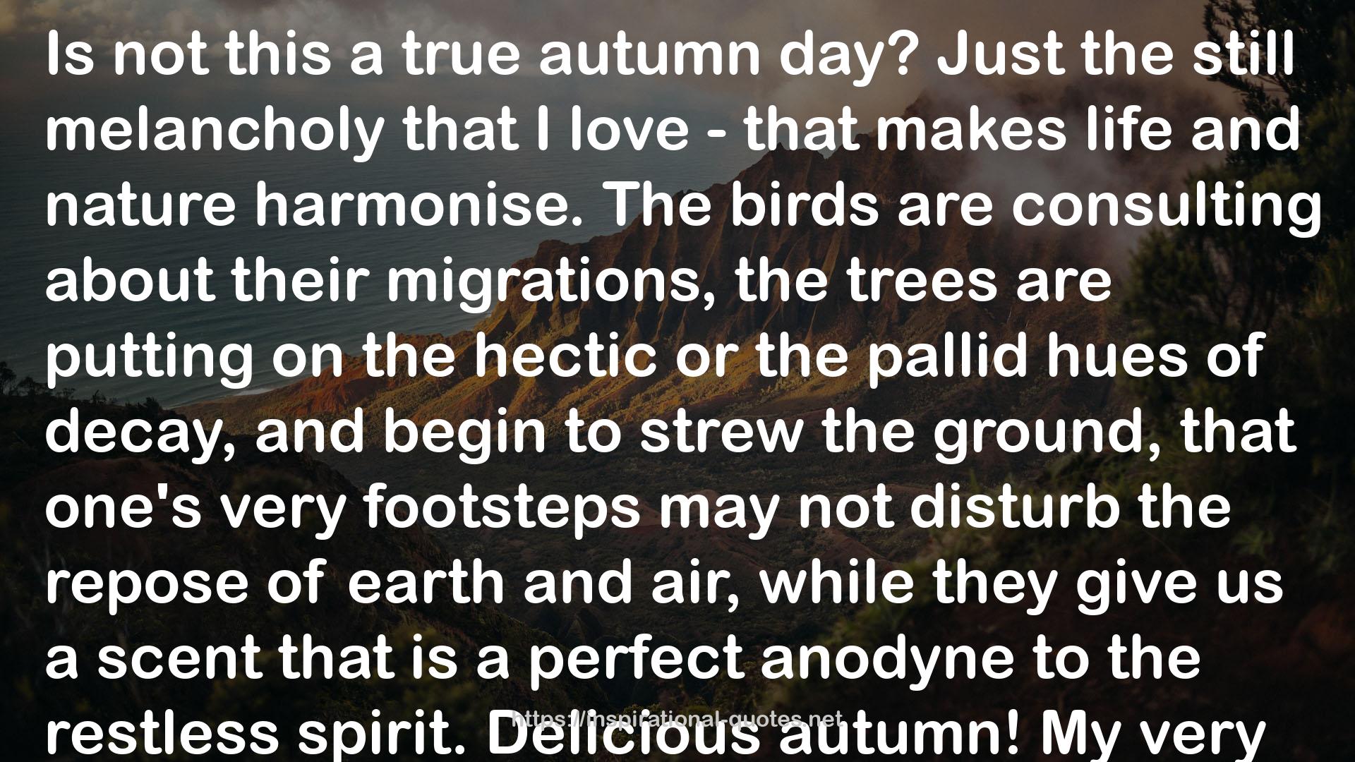 autumn  QUOTES