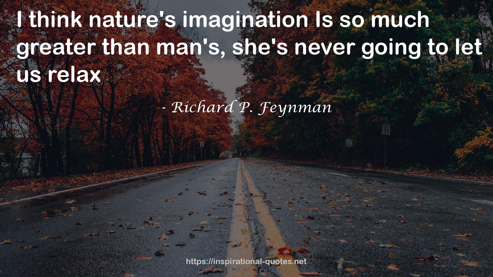 nature's imagination  QUOTES