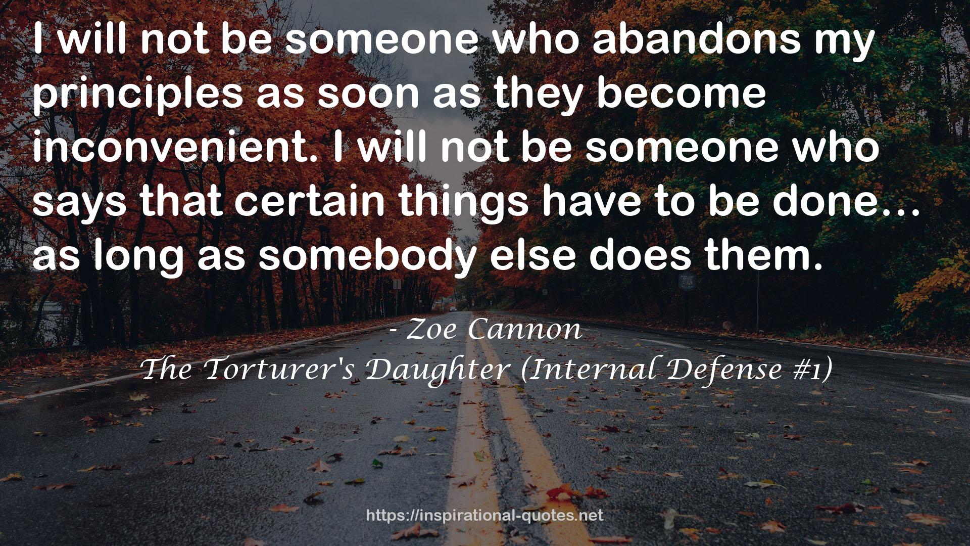 Zoe Cannon QUOTES