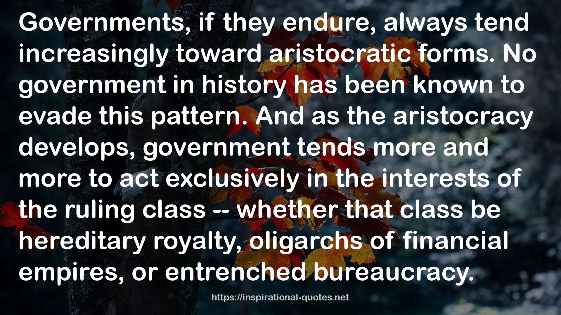 the ruling class  QUOTES