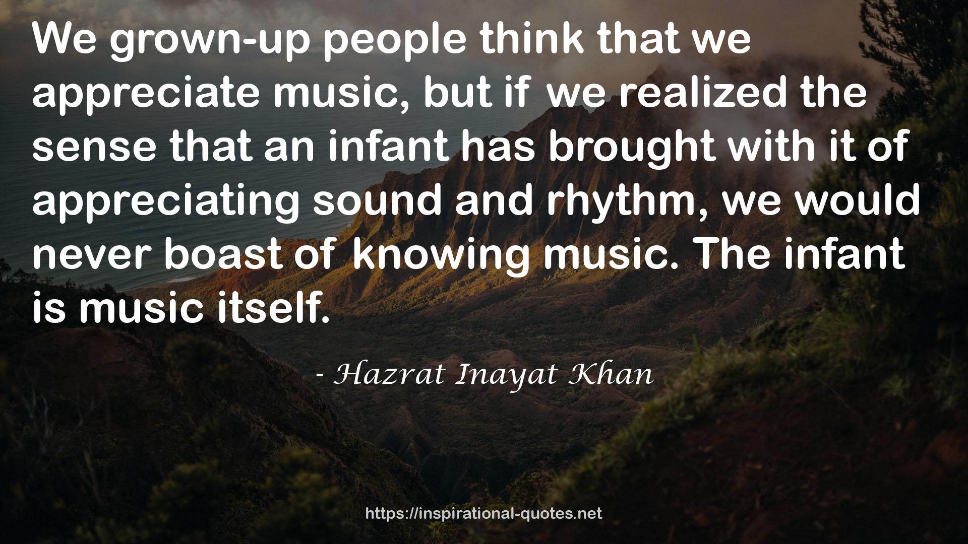 Hazrat Inayat Khan QUOTES