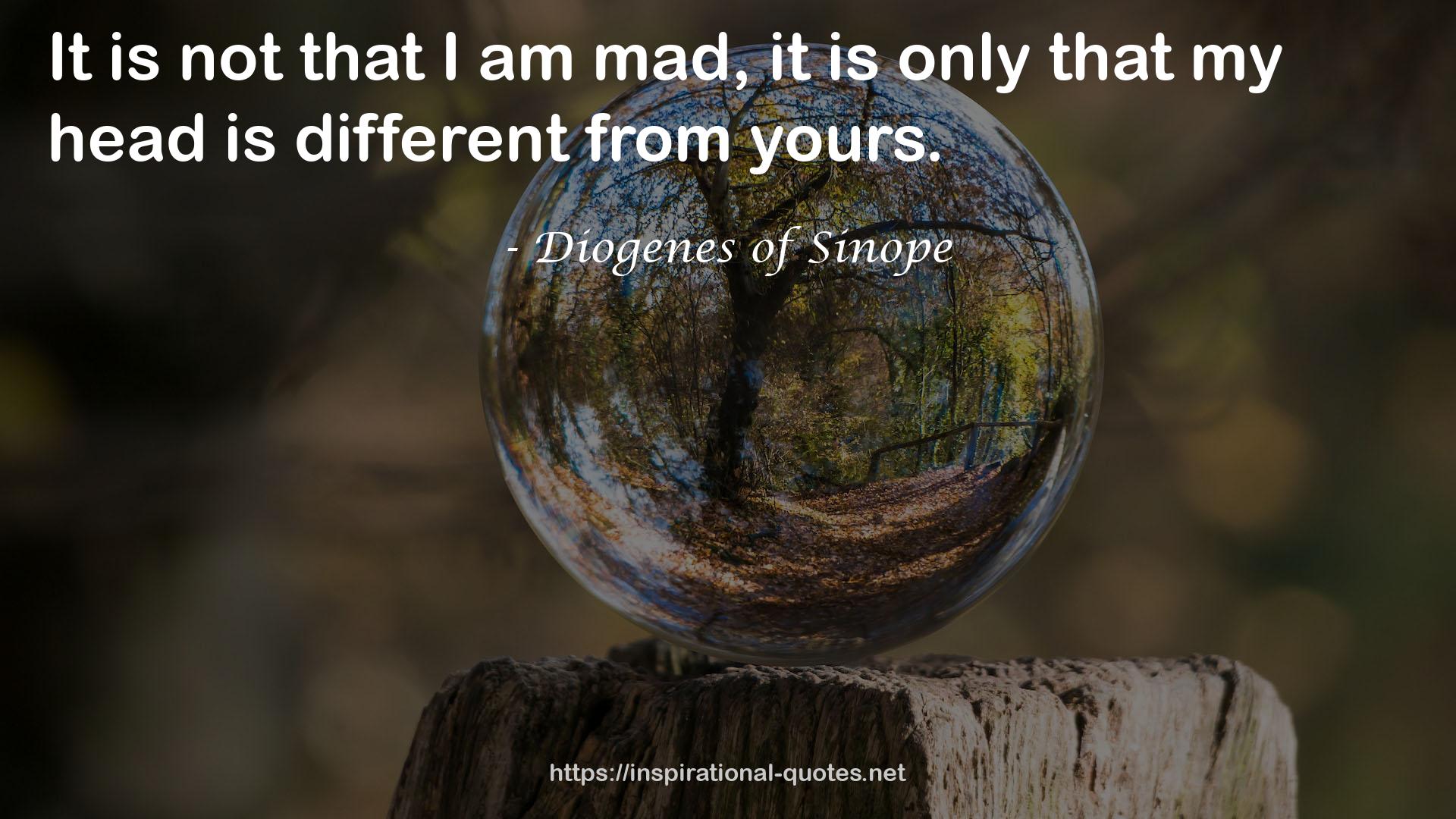 Diogenes of Sinope QUOTES