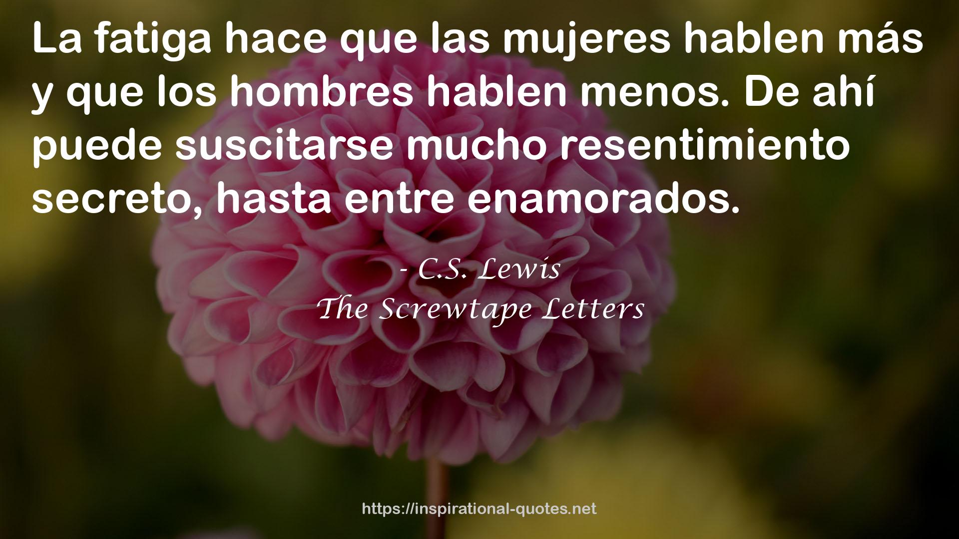 The Screwtape Letters QUOTES