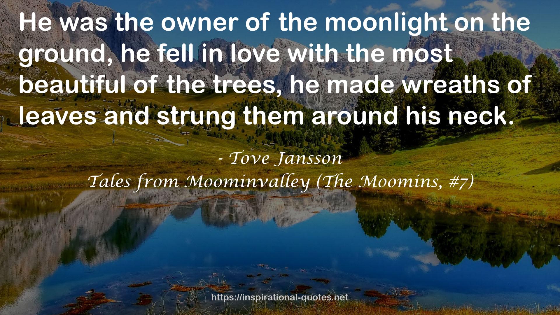 Tales from Moominvalley (The Moomins, #7) QUOTES