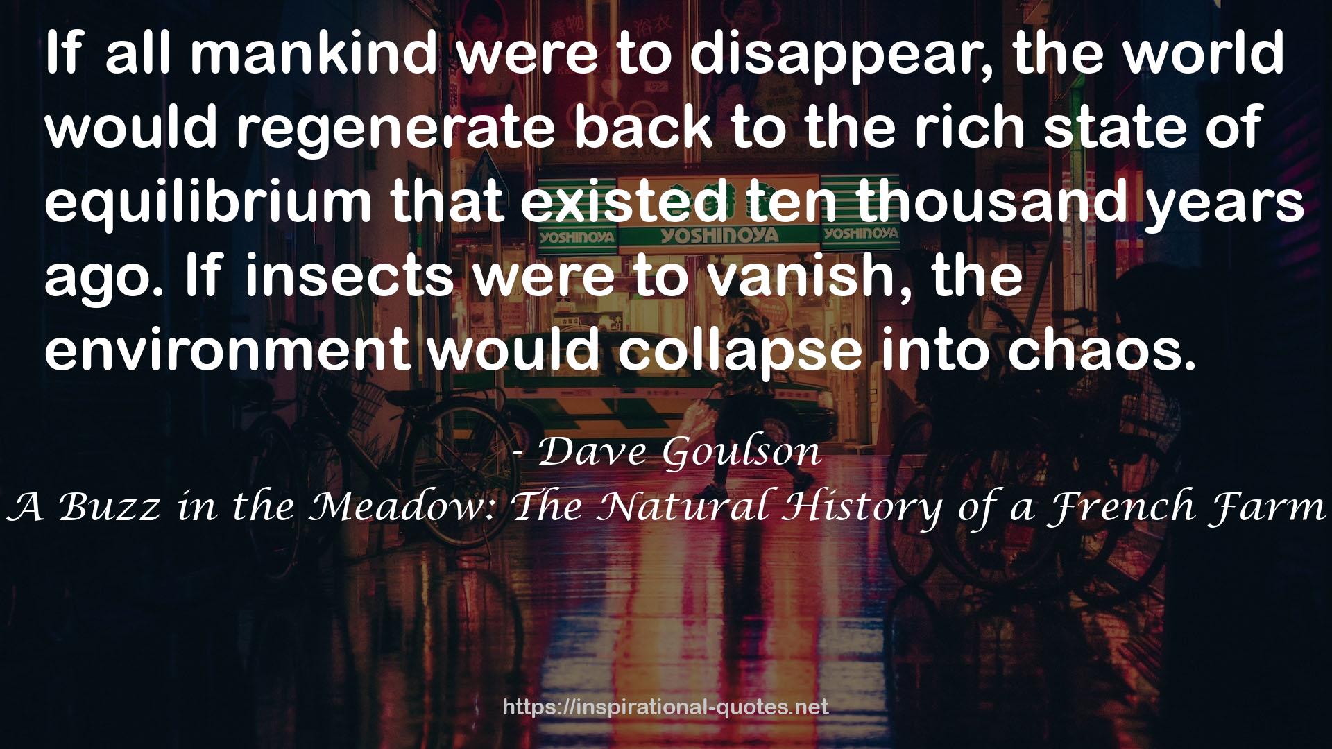 Dave Goulson QUOTES