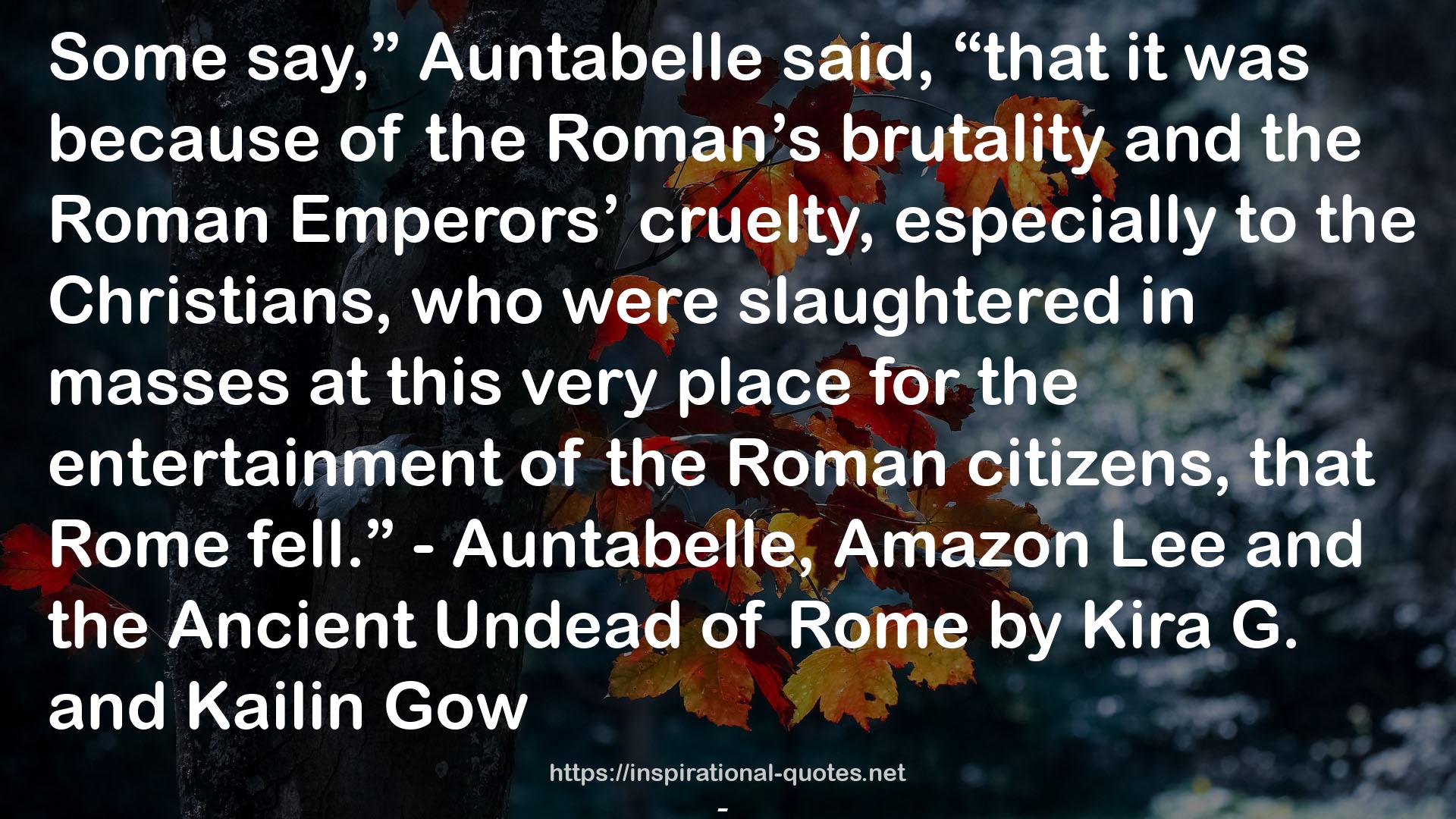 Amazon Lee and the Ancient Undead of Rome (Amazon Lee Adventures, #2) QUOTES