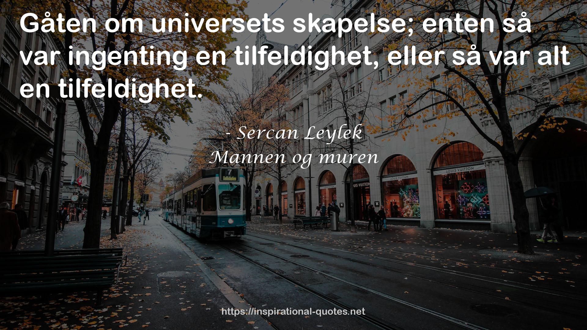 Mannen og muren QUOTES