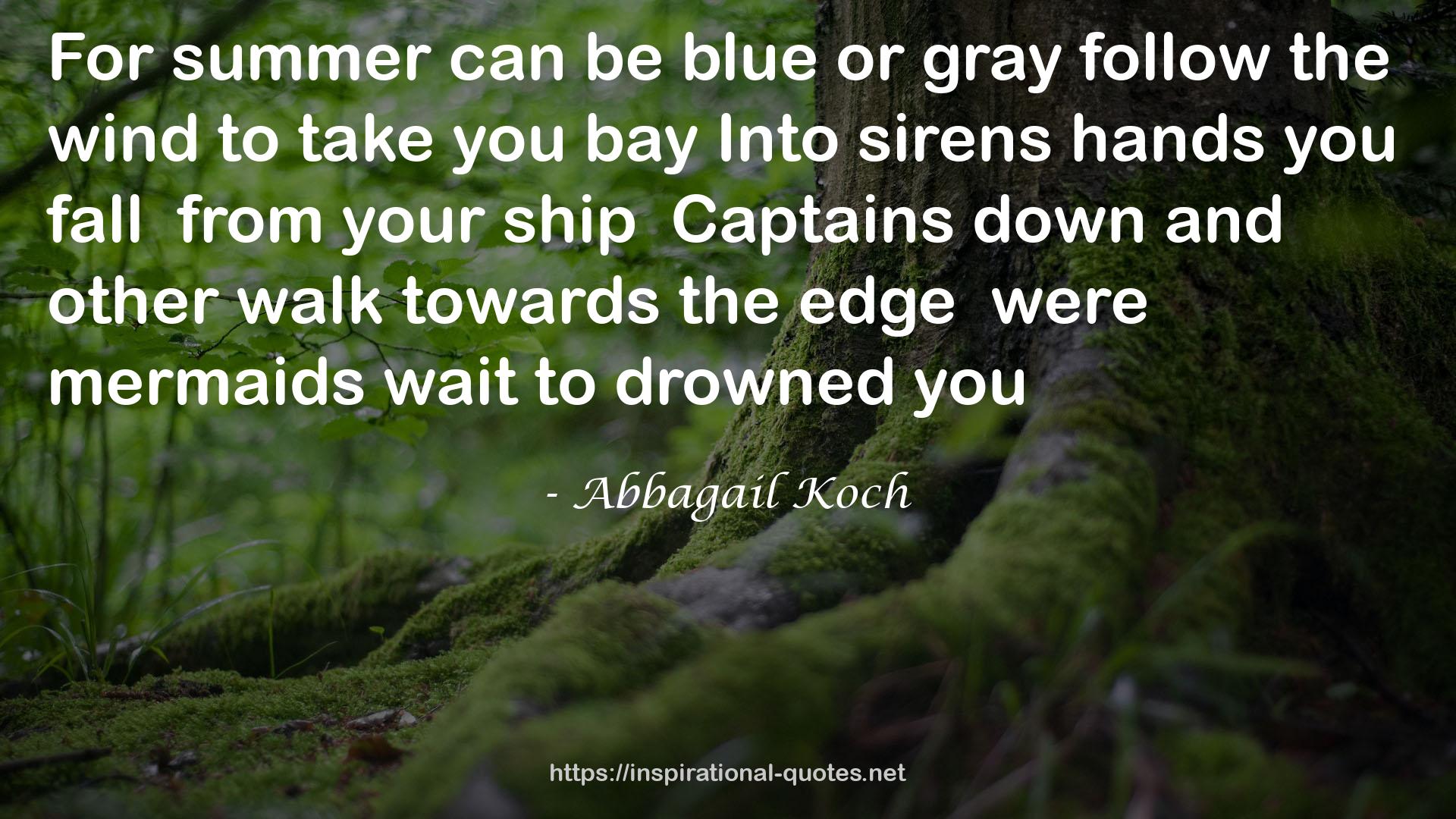 Abbagail Koch QUOTES