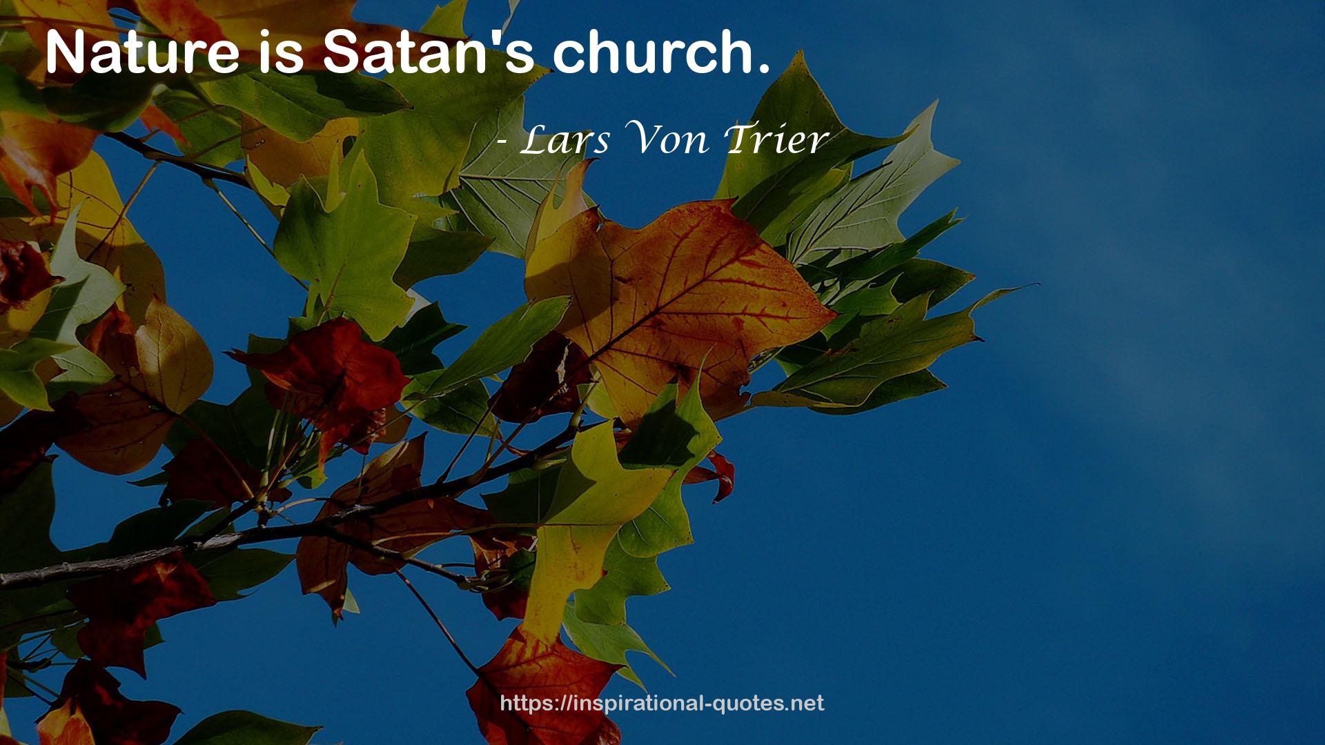 Lars Von Trier QUOTES