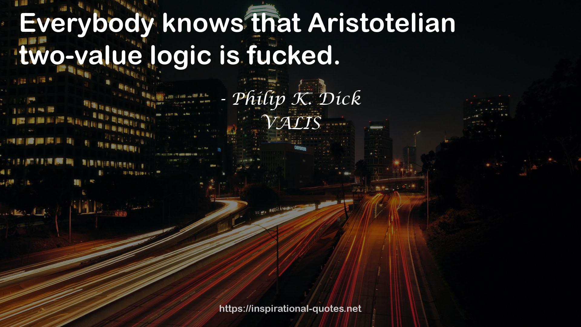 Aristotelian  QUOTES