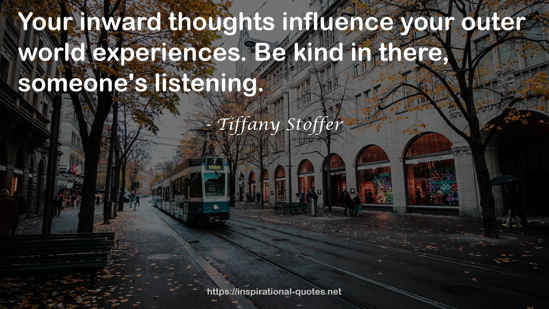 Tiffany Stoffer QUOTES