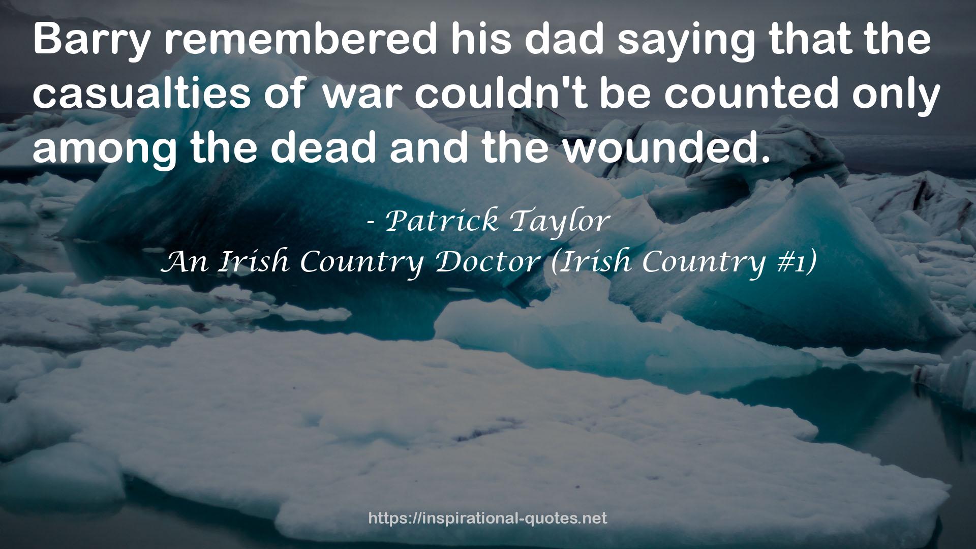 An Irish Country Doctor (Irish Country #1) QUOTES