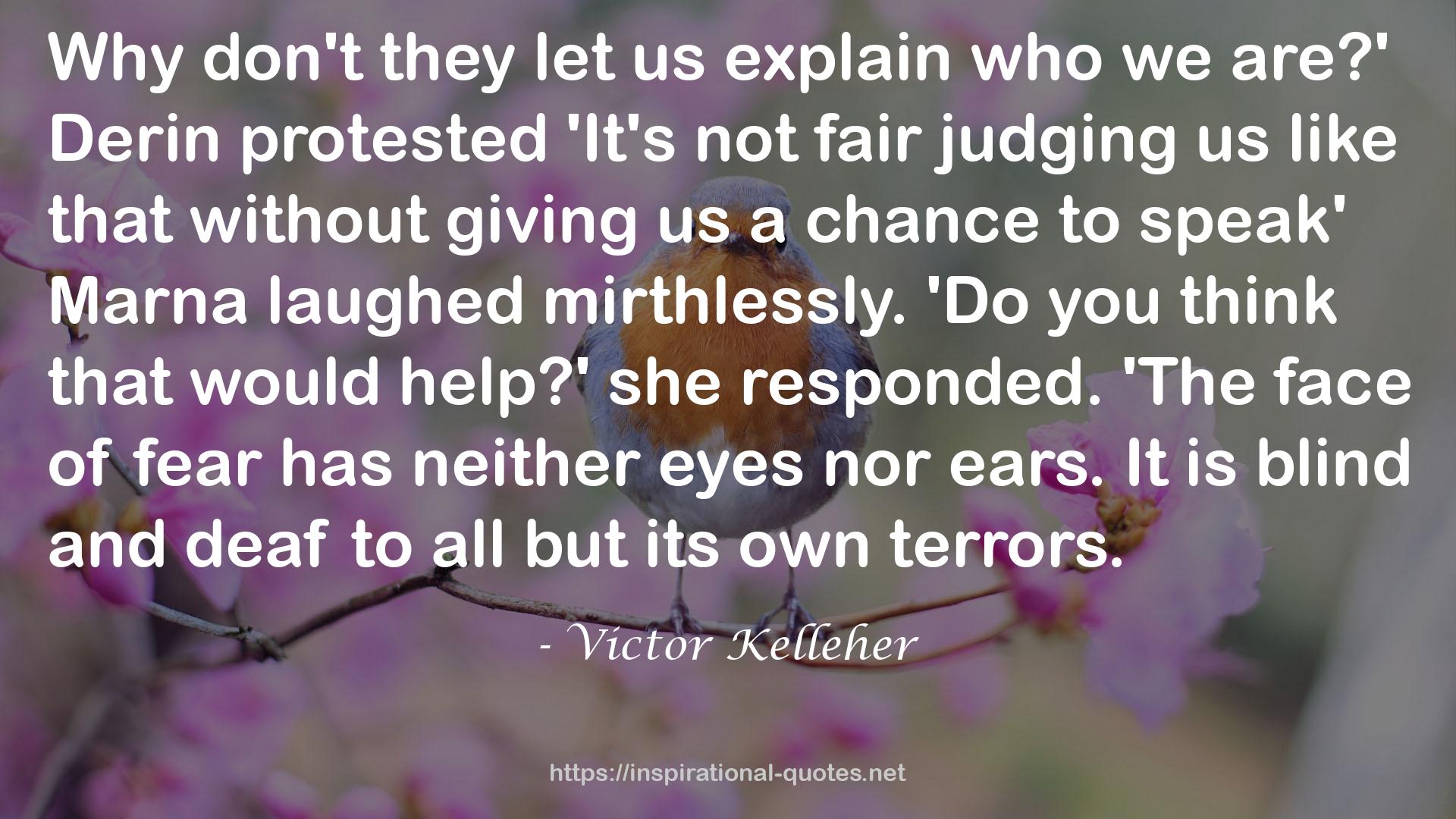 Victor Kelleher QUOTES