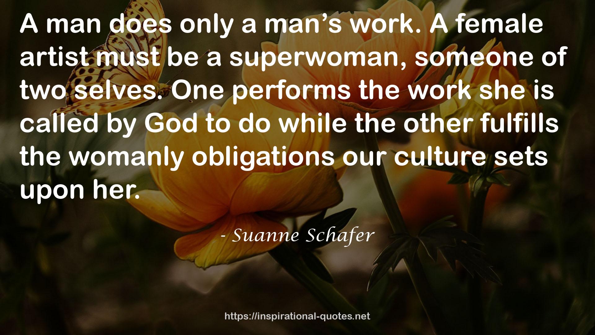 Suanne Schafer QUOTES