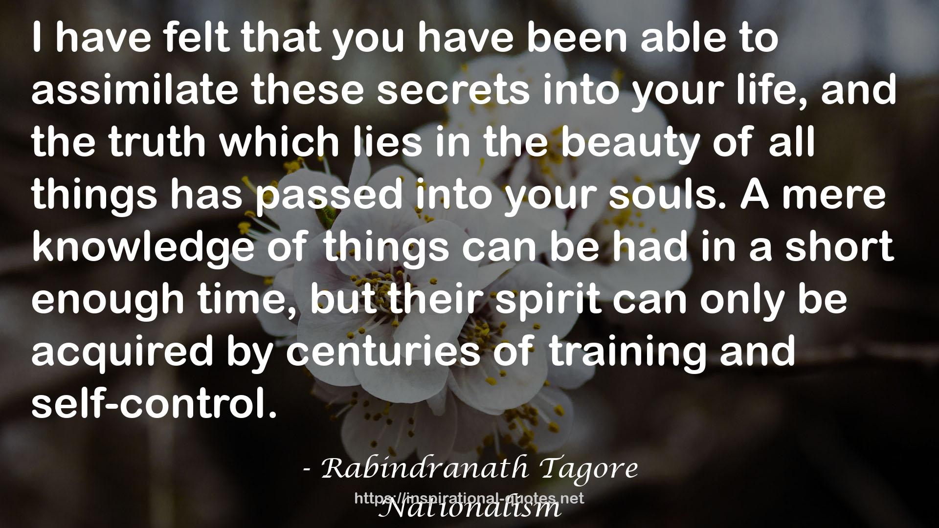 Rabindranath Tagore QUOTES