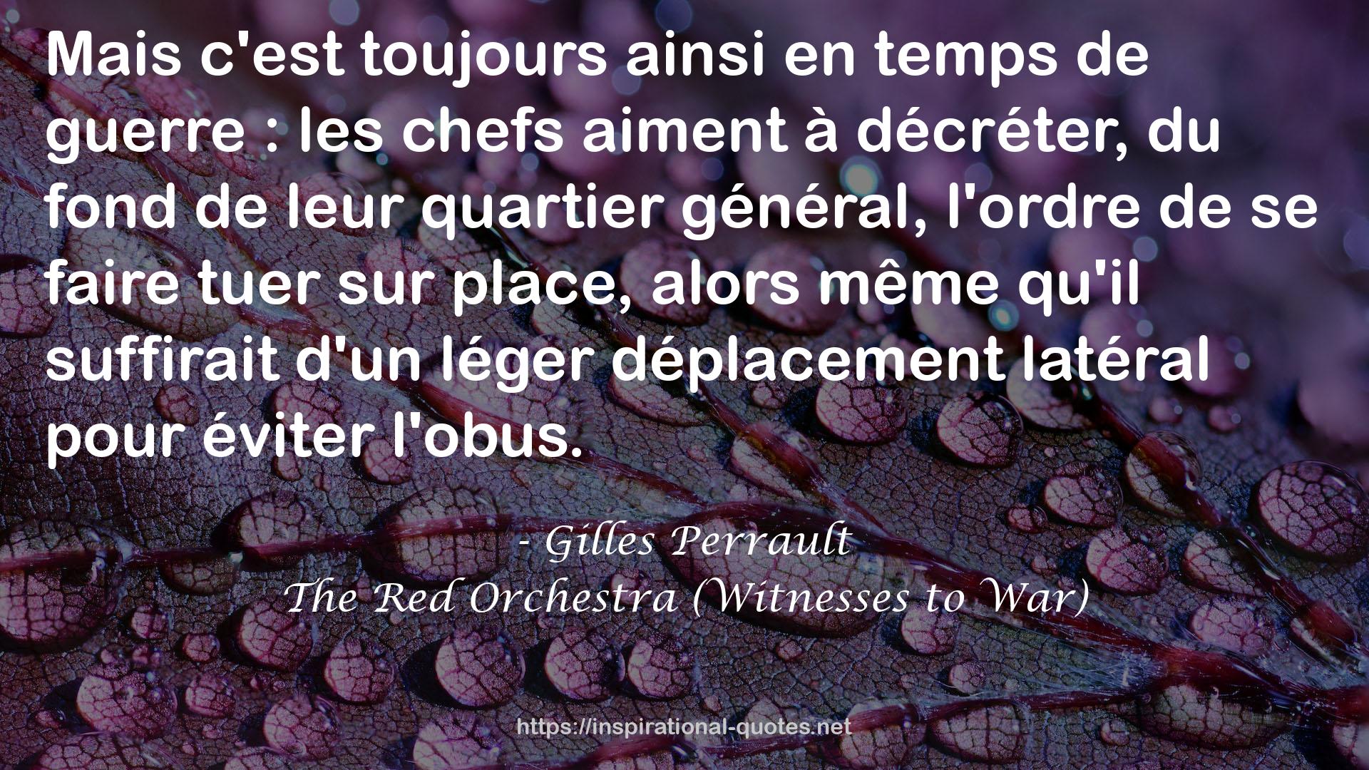 Gilles Perrault QUOTES