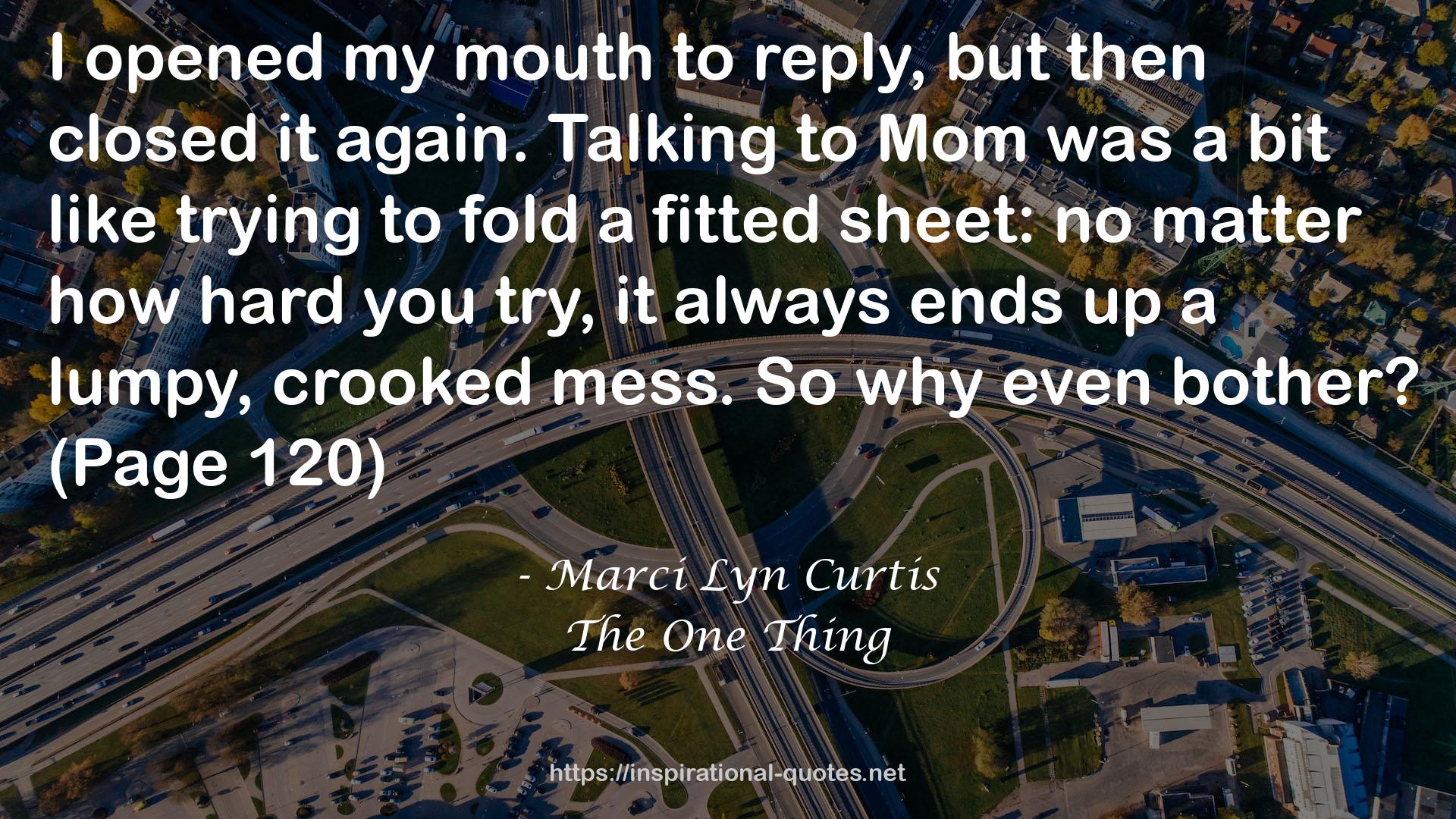 Marci Lyn Curtis QUOTES