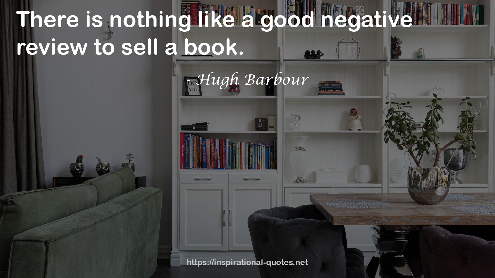 Hugh Barbour QUOTES