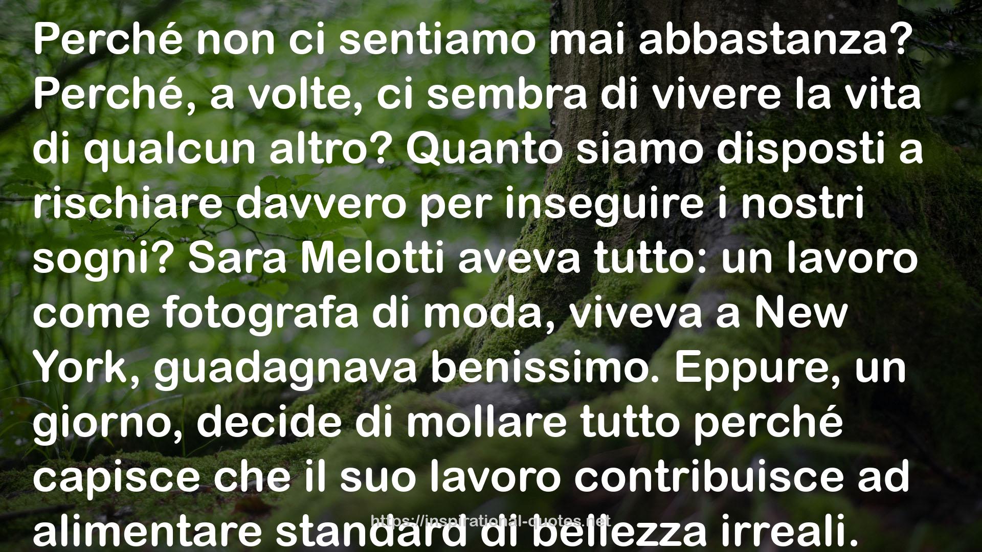 Sara Melotti QUOTES