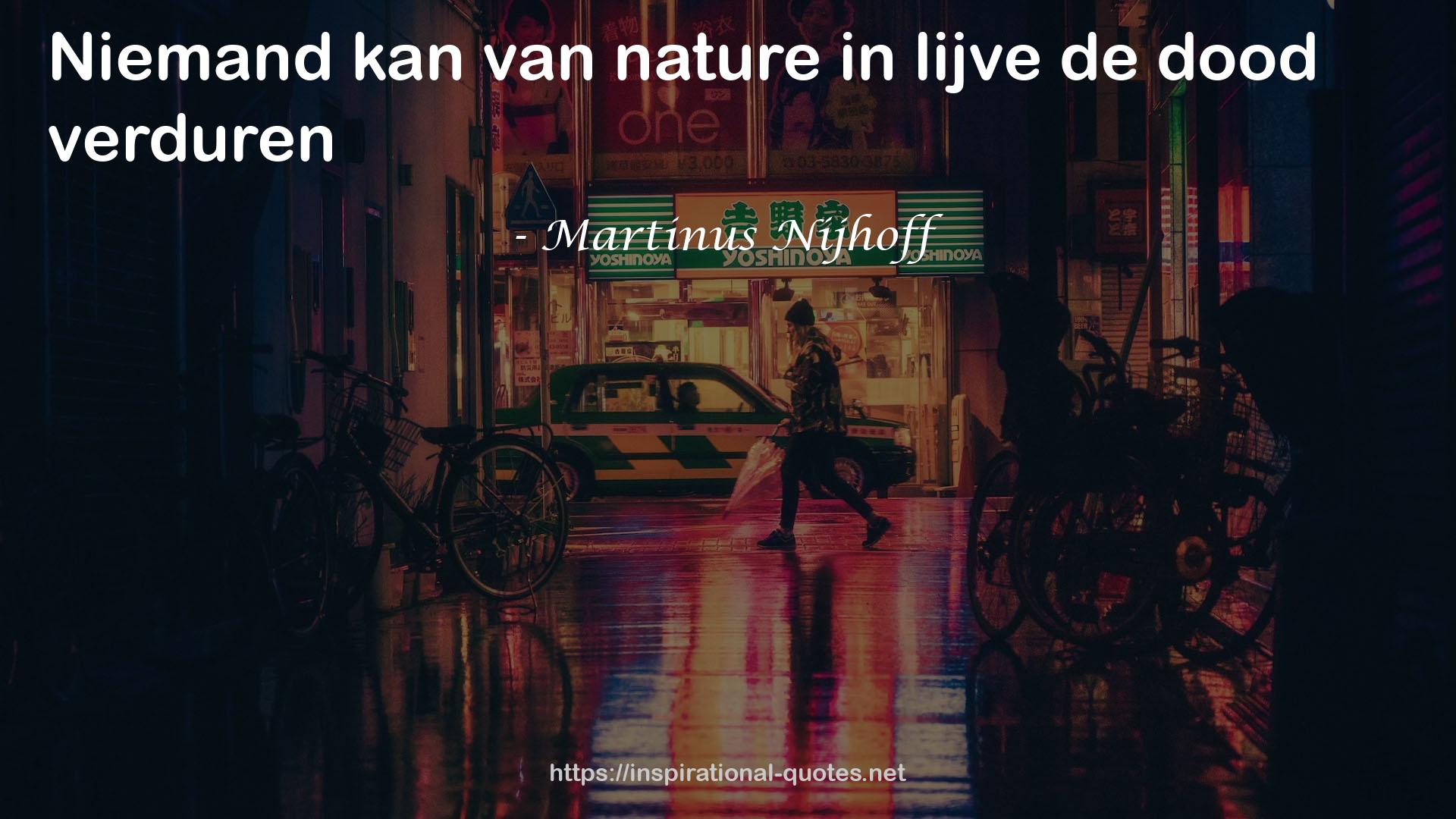 Martinus Nijhoff QUOTES