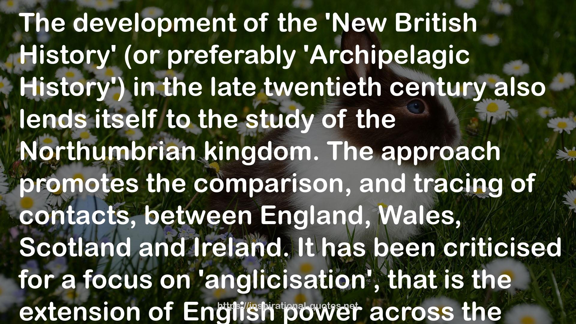 Gaelic Influence in the Northumbrian Kingdom: The Golden Age and the Viking Age QUOTES