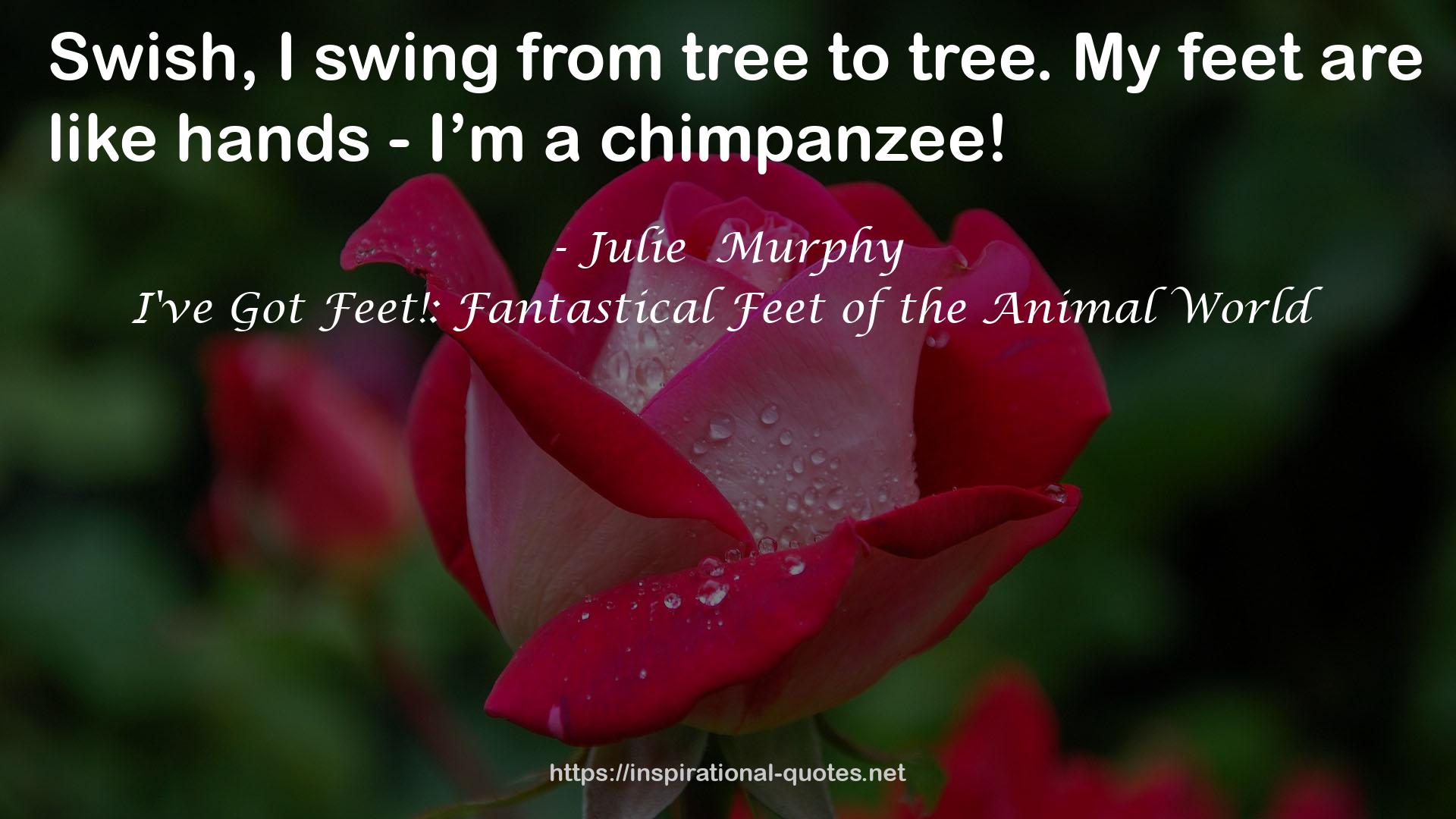 I've Got Feet!: Fantastical Feet of the Animal World QUOTES