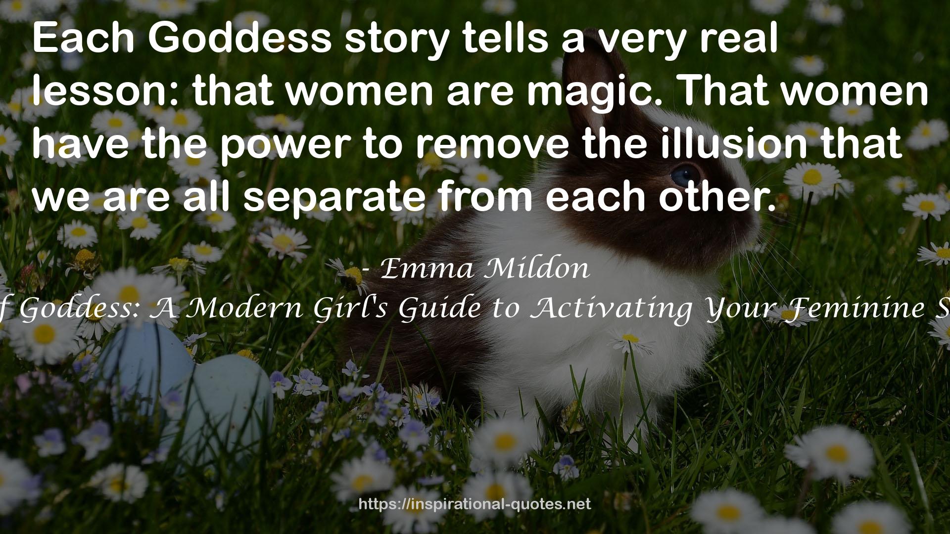 Emma Mildon QUOTES