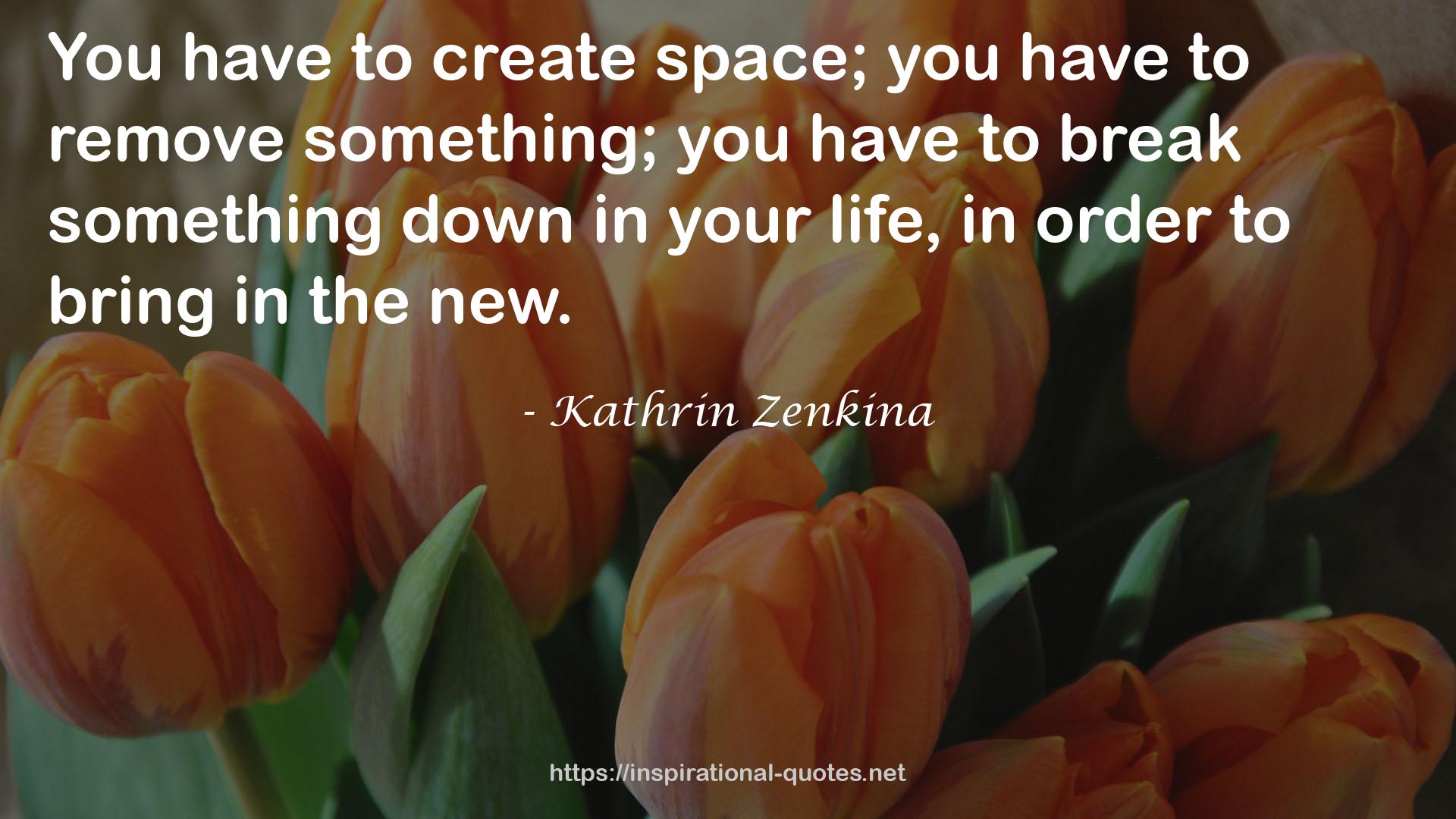 Kathrin Zenkina QUOTES