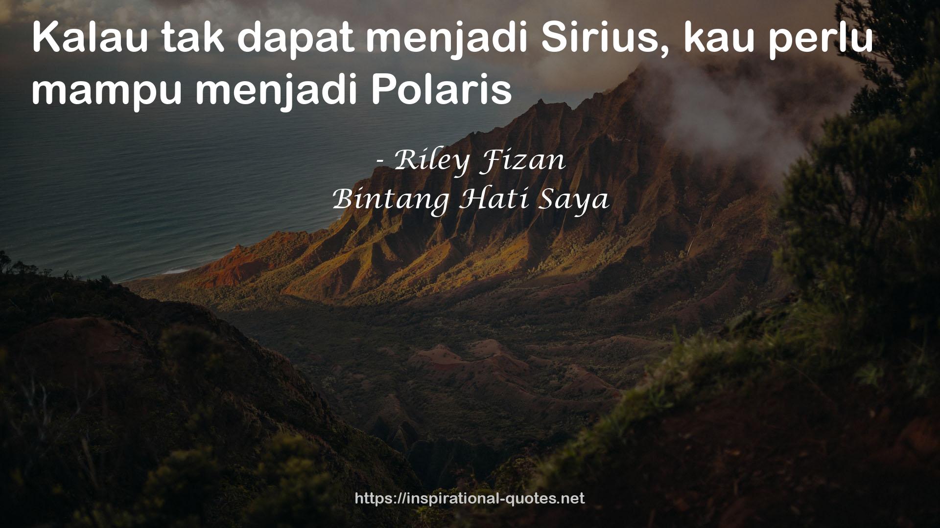 Bintang Hati Saya QUOTES