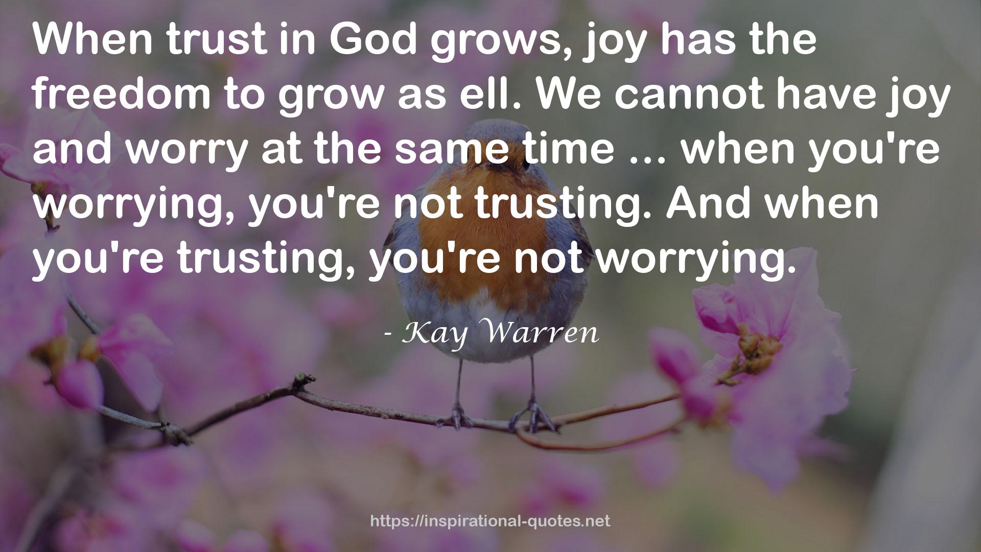 Kay Warren QUOTES