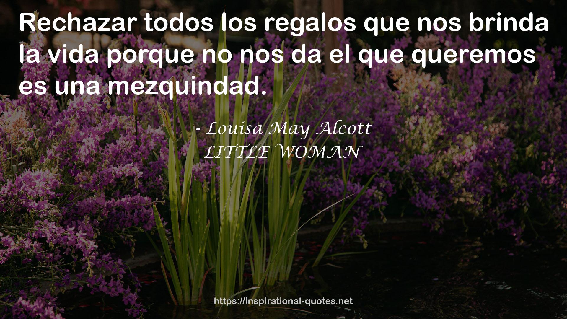 LITTLE WOMAN QUOTES