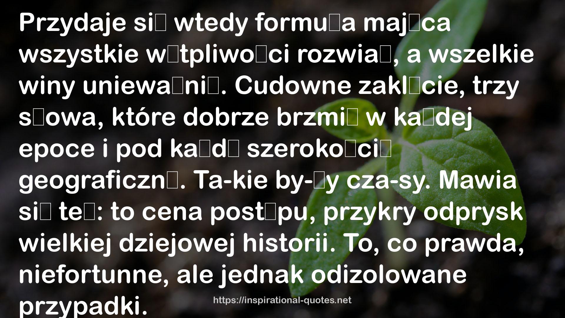 27 śmierci Toby'ego Obeda QUOTES