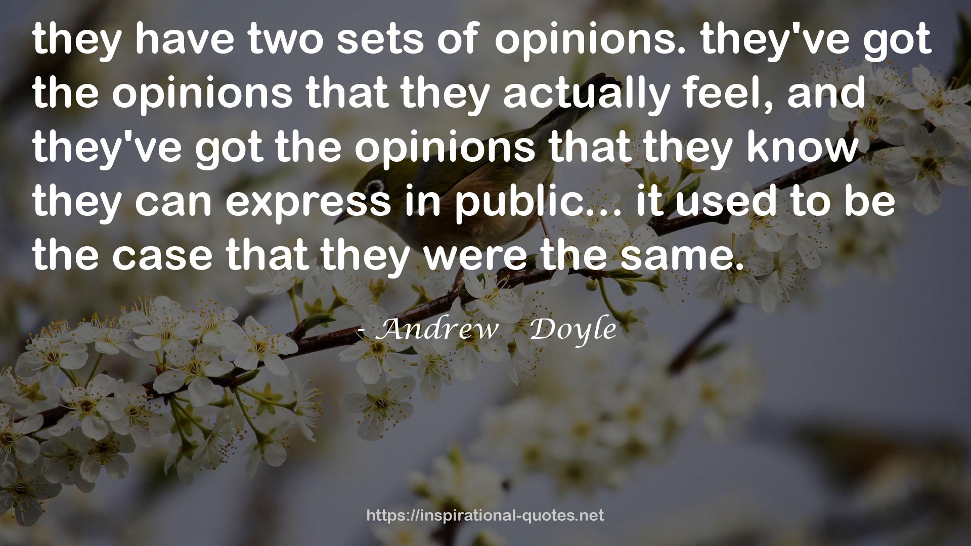 Andrew   Doyle QUOTES