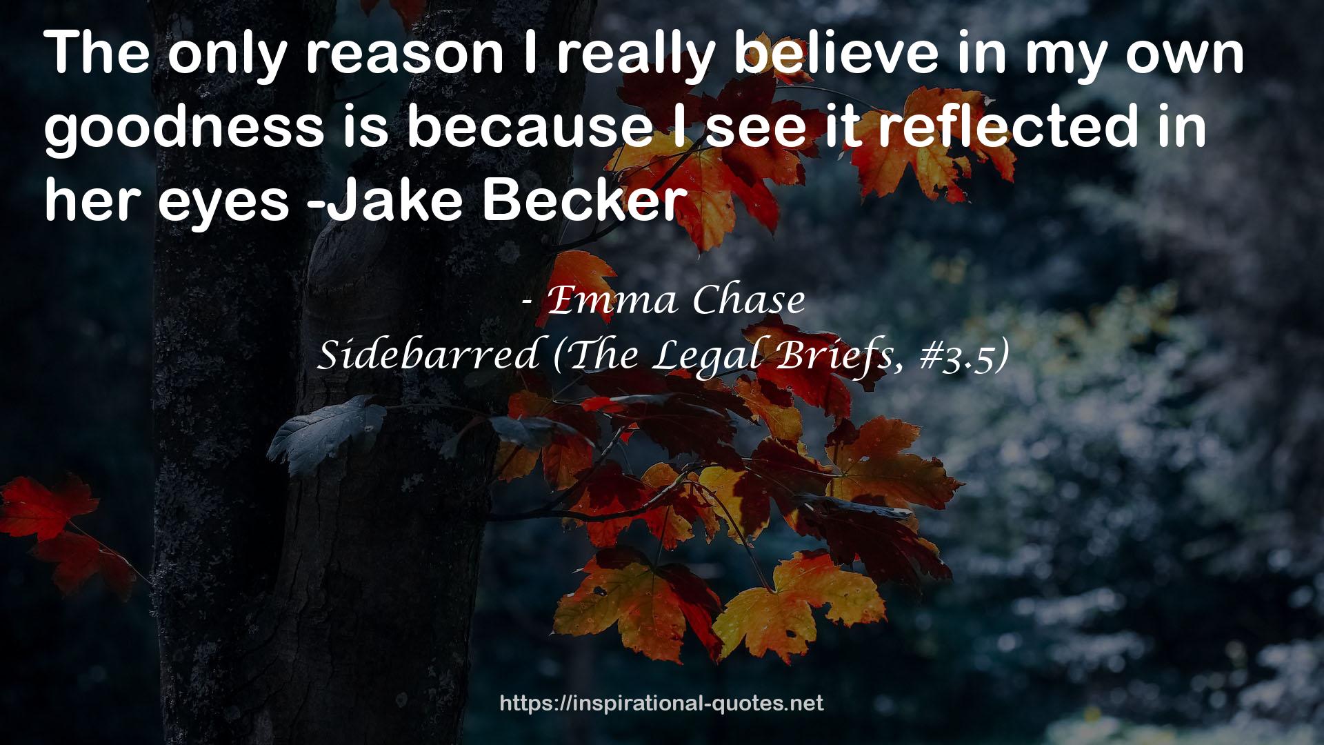 Sidebarred (The Legal Briefs, #3.5) QUOTES