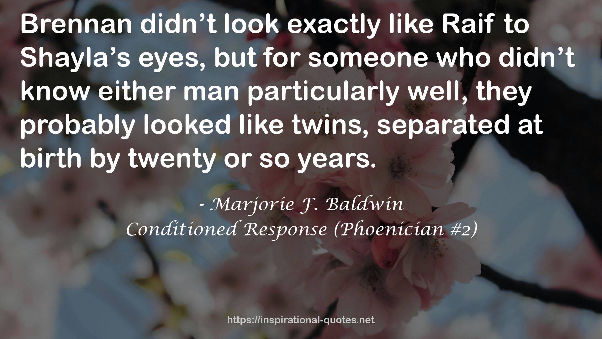 Marjorie F. Baldwin QUOTES