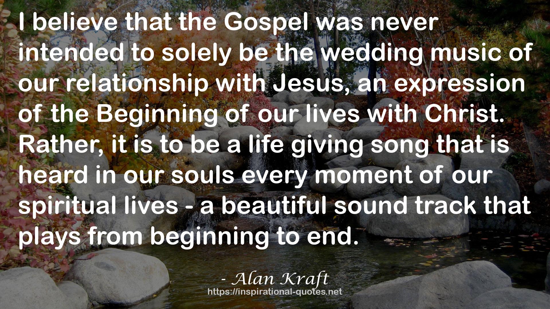 Alan Kraft QUOTES