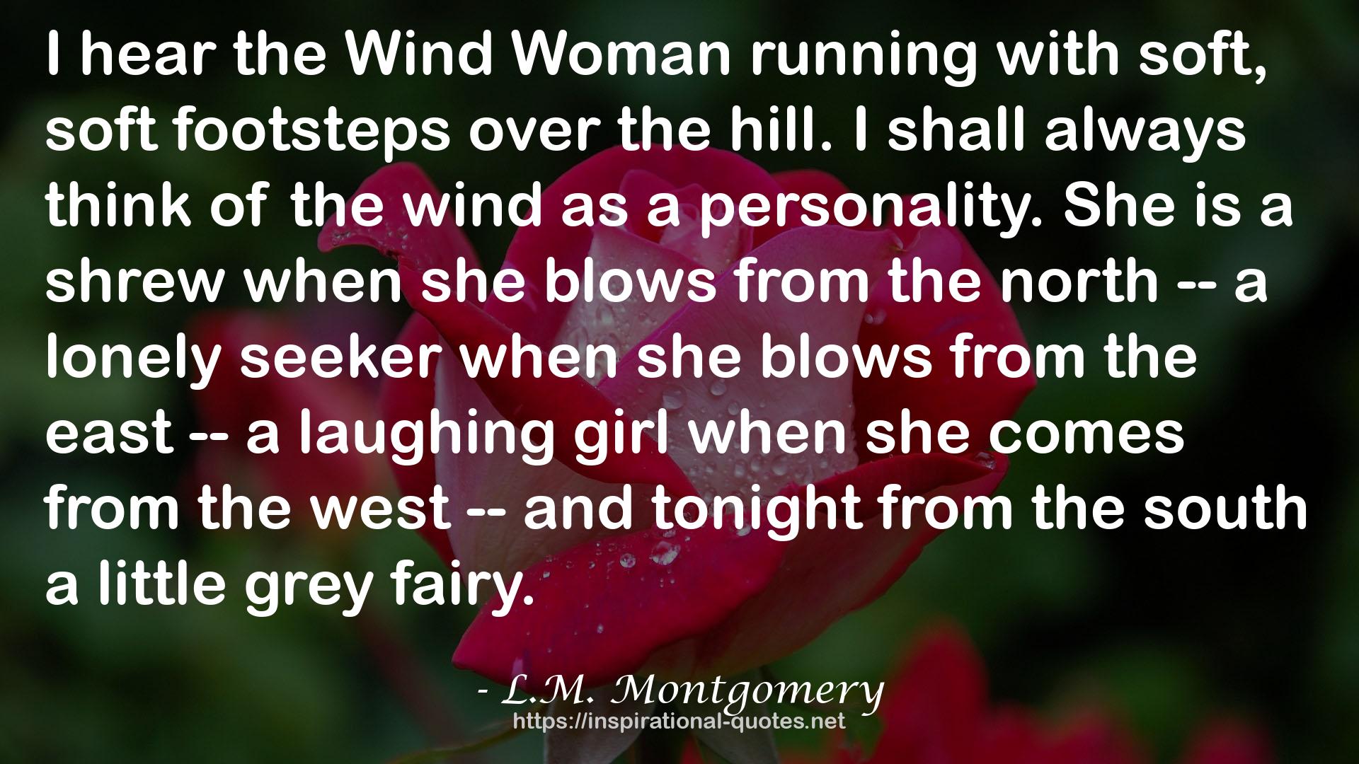 the Wind Woman  QUOTES