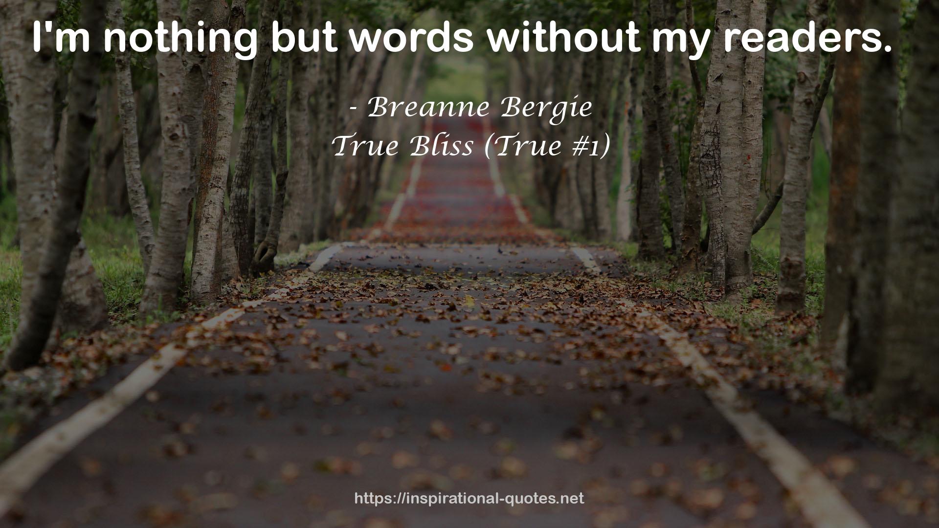 Breanne Bergie QUOTES