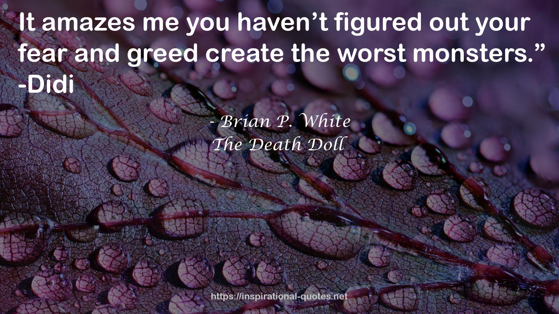 Brian P. White QUOTES