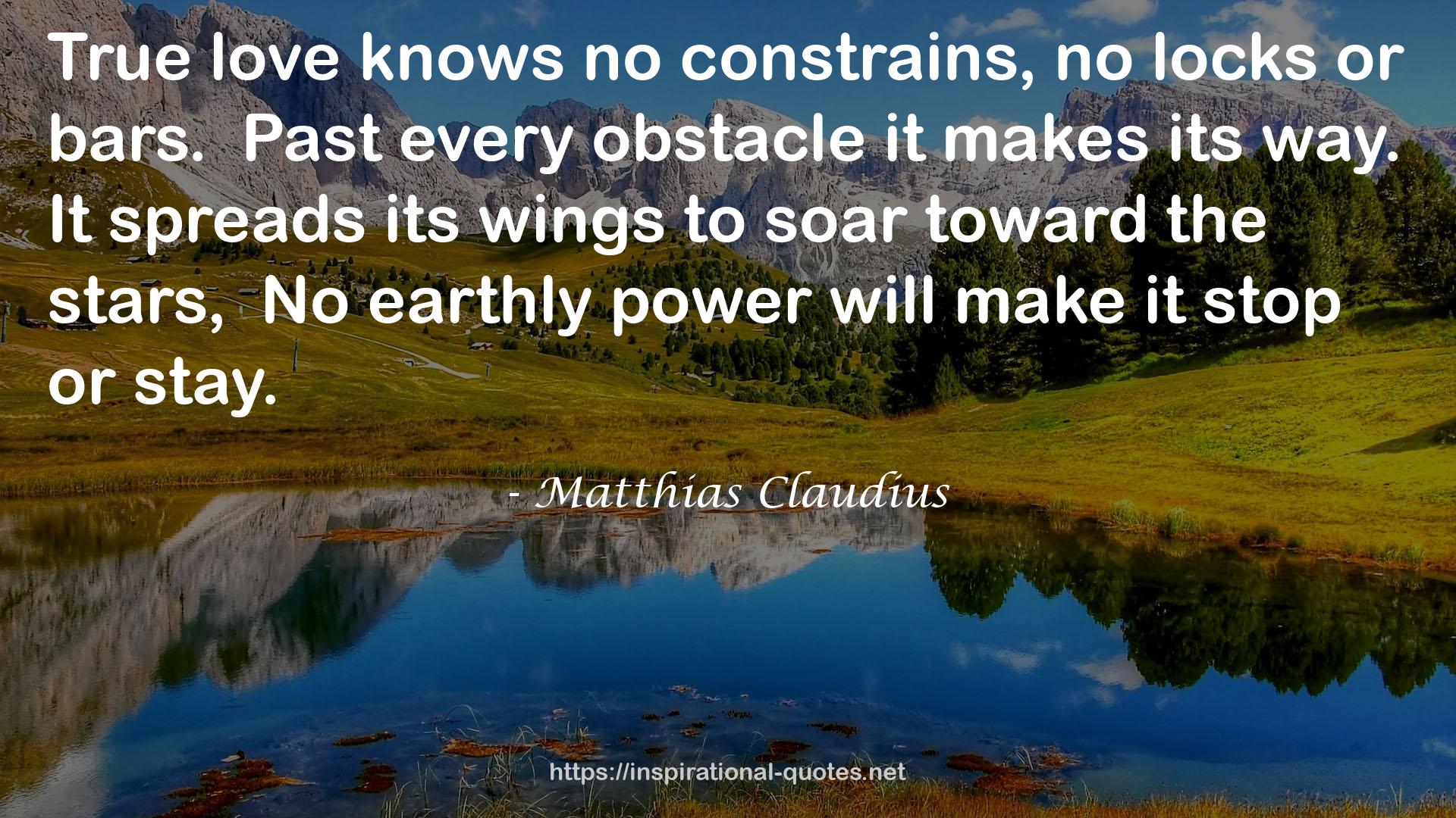 Matthias Claudius QUOTES