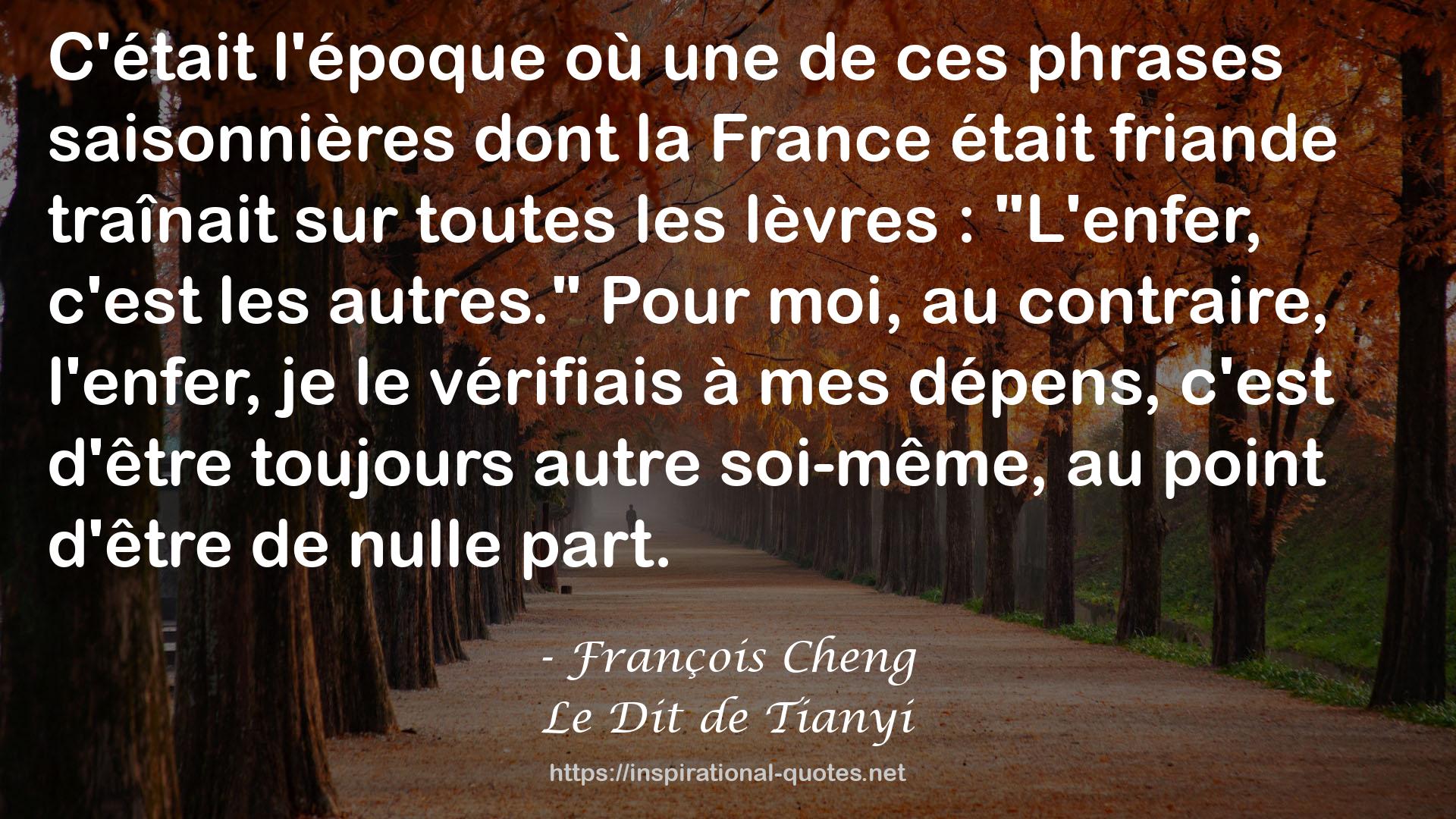 François Cheng QUOTES