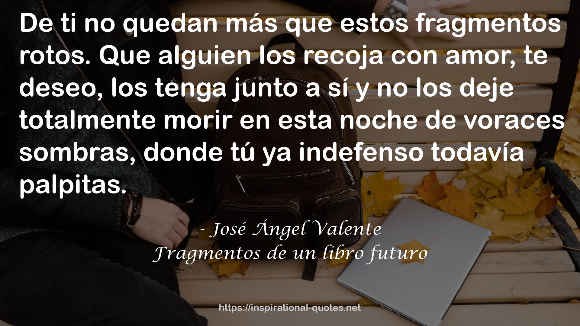 José Ángel Valente QUOTES